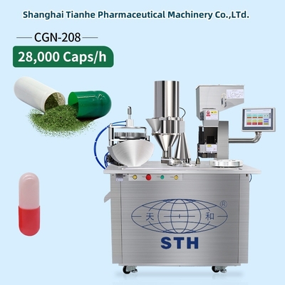 中国 硬いゼラチンカプセル用 半自動カプセル詰め機 28000 PCS/H サプライヤー