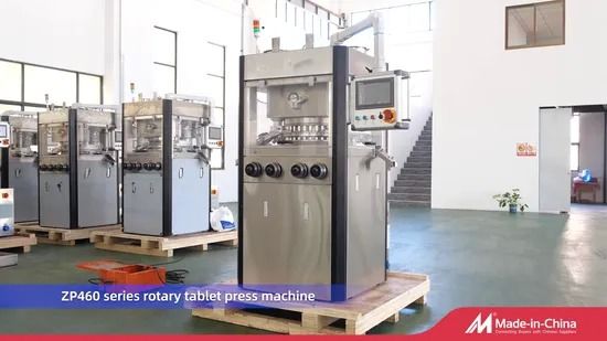 中国 25mm Tablet Automatic Rotary Tablet Press Machine with 100kN Pressure and 40r/min Turret Speed サプライヤー