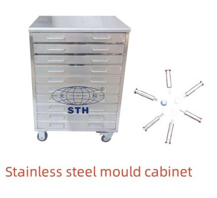 中国 Stainless Steel Mould/Punches & Dies Storage Cabinet 10 Layer For Tablet Press Machine サプライヤー