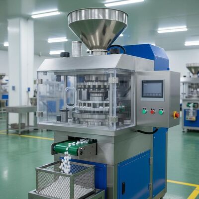 中国 ZP45A-HD Heavy Duty Rotary Tablet Press with 100KN Max Pressure 243000 Tablets/Hour for 24/7 Continuous Operation サプライヤー