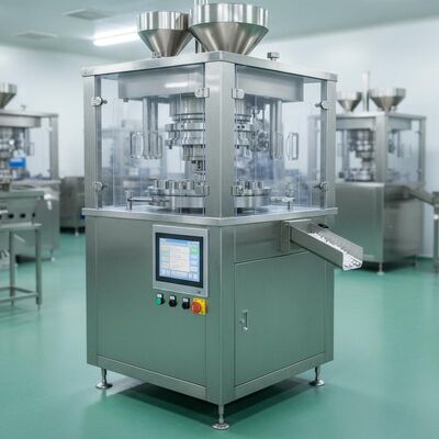 中国 ZP45A PLC HMIタッチスクリーン制御自動タブレットプレス機 45 ステーション高速回転塔と最大圧縮力 100KN サプライヤー