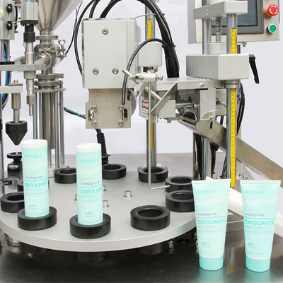 TIANHE 半自動シャンプー プラスチックチューブ 詰め込み 密封機 速度 30チューブ/分 サプライヤー