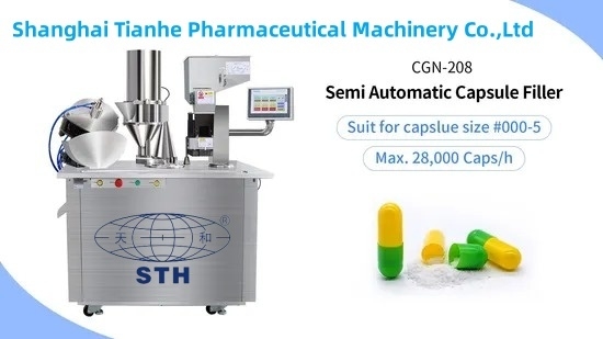 半自動カプセル詰め機 28000 PCS/H 380V/220V サプライヤー