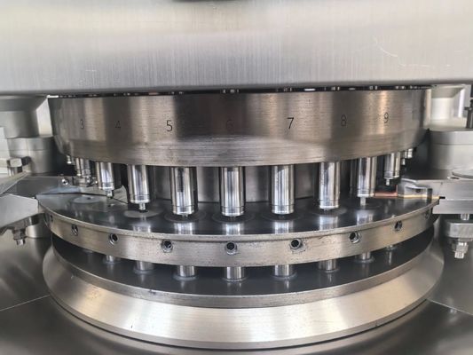 High Capacity 244800 PCS/H Tablet Press Machine with 5.5kW Power and 24h Online After-Sales Service サプライヤー