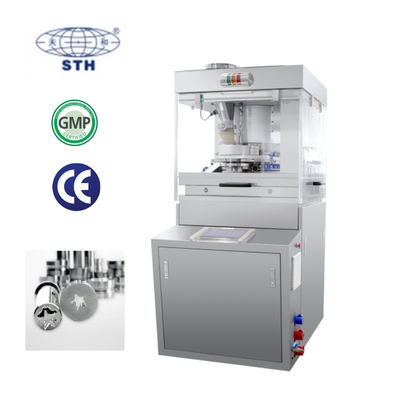 32 Stations High Speed Rotary Tablet Press with 100kN Pressure and 192000 PCS/H Capacity for Pharmaceutical Industry サプライヤー