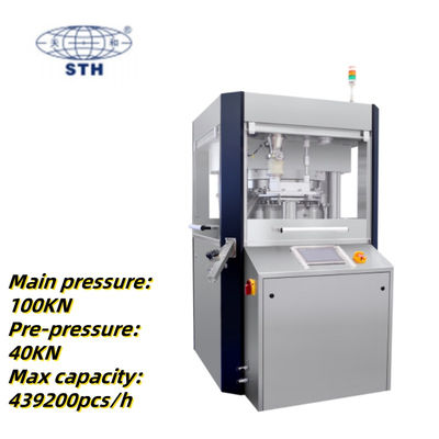 GMP 21 CFR Part 11 High Speed Tablet Press with 61 Stations and 439200 PCS/H Capacity for Pharmaceutical Industry サプライヤー