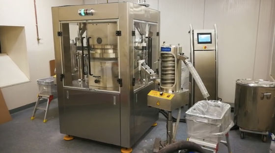 High Speed Rotary Tablet Press with 529200 PCS/H Capacity 18 mm Tablet Diameter and Automatic Control サプライヤー