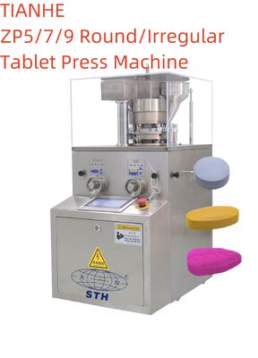 TIANHE Touch Screen Control GMP Design Stainless Steel Lab Tablet Press Machine for Pharmaceutical and Chemical Industries サプライヤー