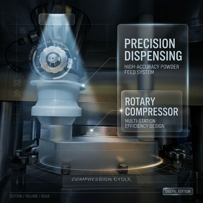 Speed Tablet Press Machine GZPK-45/55 Automatic Tablet Weight Control High-Speed Rotary Press D B Tooling サプライヤー