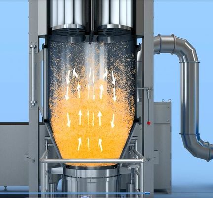 TIANHE GFG300 薬剤加工機械のためのバッチタイプ流体ベッドドライヤー サプライヤー